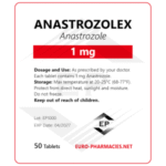Anastrozolex (Arimidex) 1mg/tab - 50 tab/bag