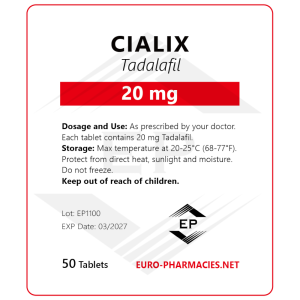 Cialix -- 20mg/tab