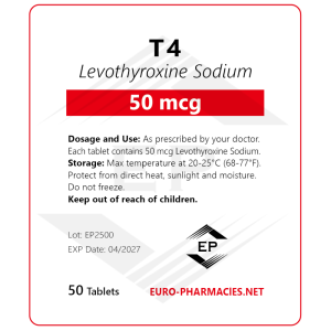 T4 - 50mcg/tab 50 tab/bag